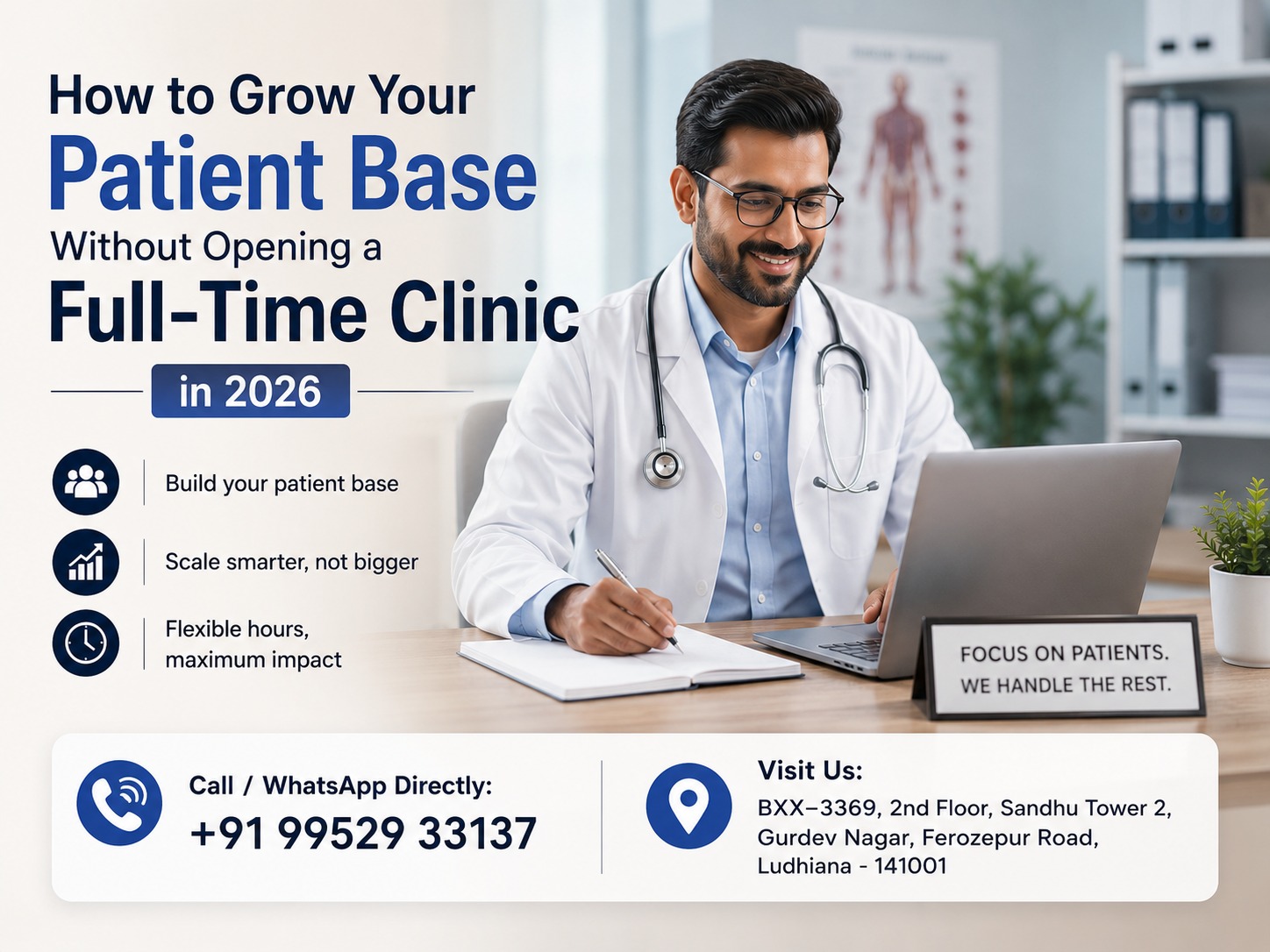 How to Grow Your Patient Base Without Opening a Full-Time Clinic in 2026